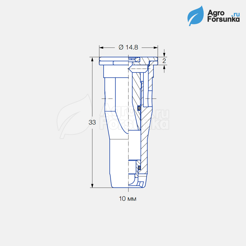Размеры форсунки ID