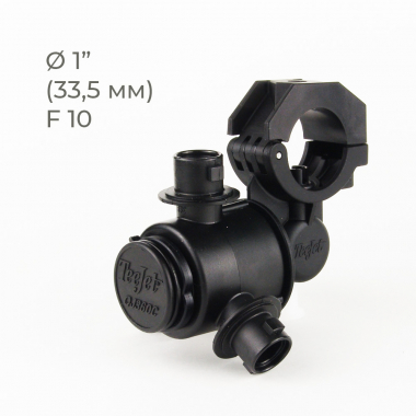 Держатель форсунок тройной QJ363 (Teejet) для опрыскивателя на трубу 1", F10