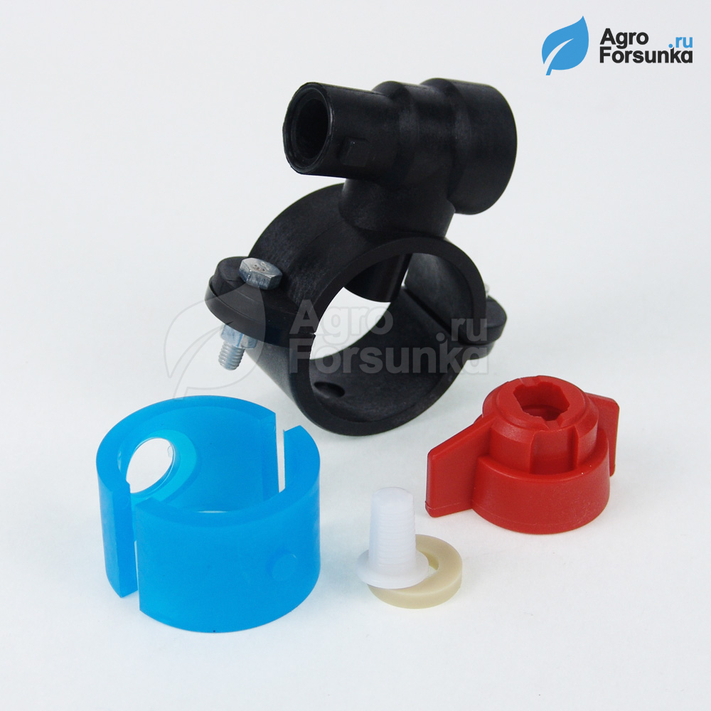 Держатель форсунки одинарный на трубу d32мм или d40мм