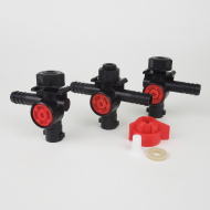 Держатель форсунки одинарный на шланг 1/2"