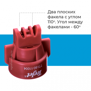Форсунка TTI60 двухфакельная